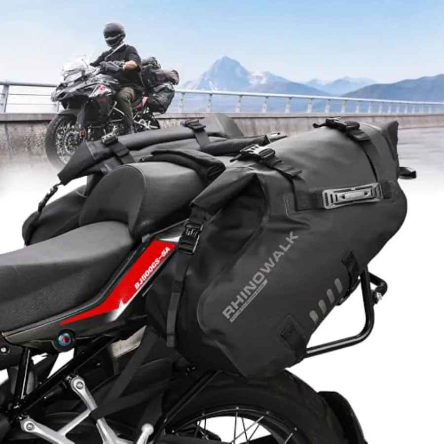 Motorcycle Saddle Bags Waterproof Anti-Vibration Motor Side Bags Shoulder Bag Motorbike Panniers 28L 14L2 for Most Adventure an
Motorcycle Saddle Bags Waterproof Anti-Vibration Motor Side Bags Shoulder Bag Motorbike Panniers 28L 14L2 for Most Adventure an