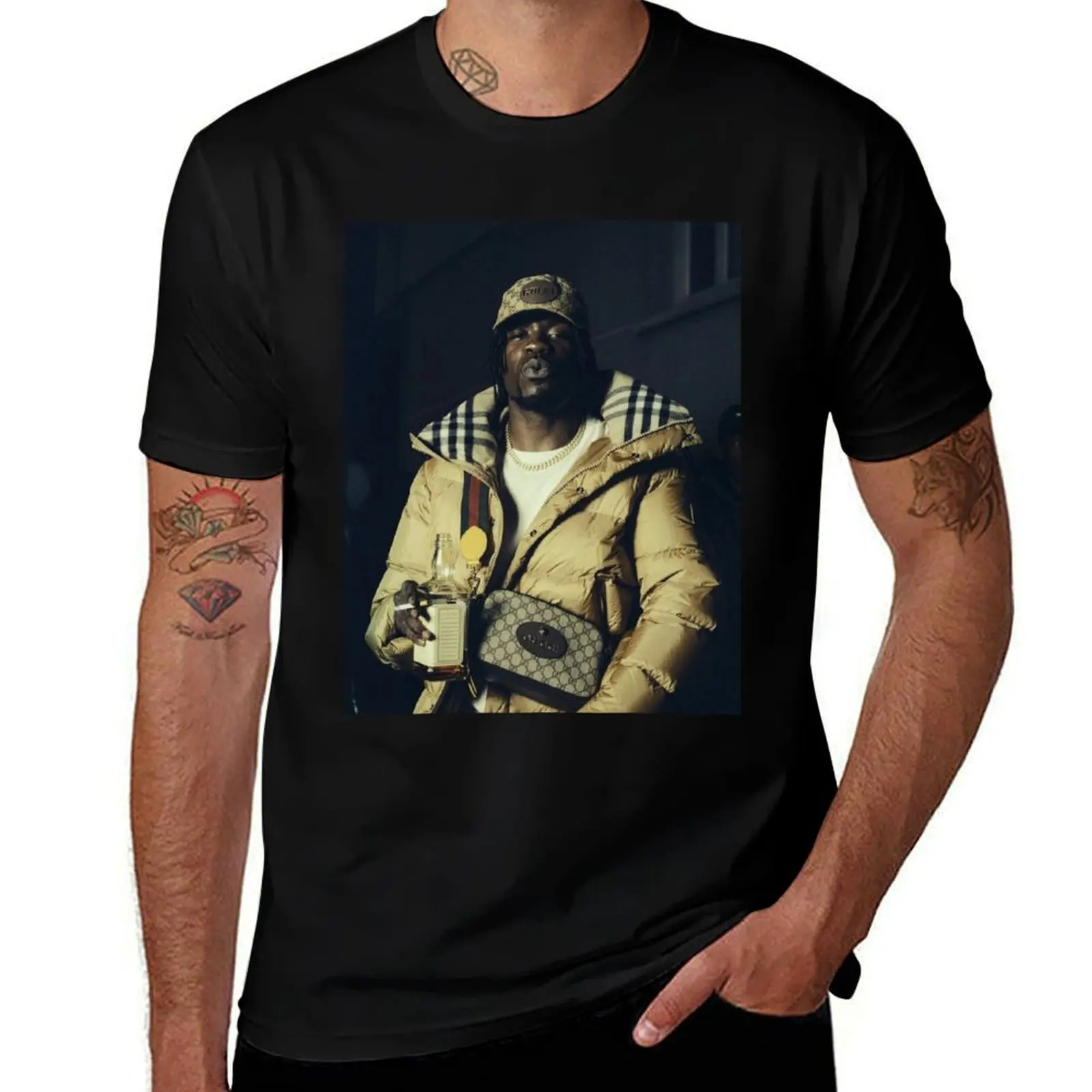 gazo art T-Shirt printed t shirts for man black cotton t-shirt plain for man package 
gazo art T-Shirt printed t shirts for man black cotton t-shirt plain for man package