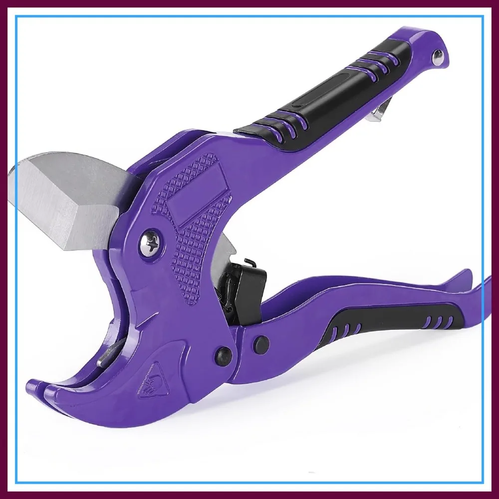 PVC Pipe Cutter, Cuts up to 1-5/8", Ratcheting PVC Pipe Cutter Tool, Pipe Shears, Plastic Pipe Cutter, PEX Pipe Cutter, PVC Ratchet Cutter
PVC Pipe Cutter, Cuts up to 1-5/8", Ratcheting PVC Pipe Cutter Tool, Pipe Shears, Plastic Pipe Cutter, PEX Pipe Cutter, PVC Ratchet Cutter