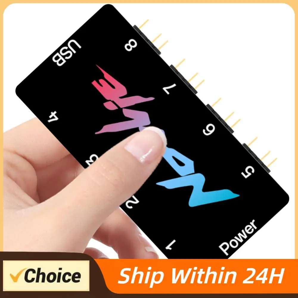5V 3Pin ARGB Controller Support SignalRGB OpenRGB ARGB Splitter Hub SATA Power 8/16 Way for Extended Motherboard Interface
5V 3Pin ARGB Controller Support SignalRGB OpenRGB ARGB Splitter Hub SATA Power 8/16 Way for Extended Motherboard Interface