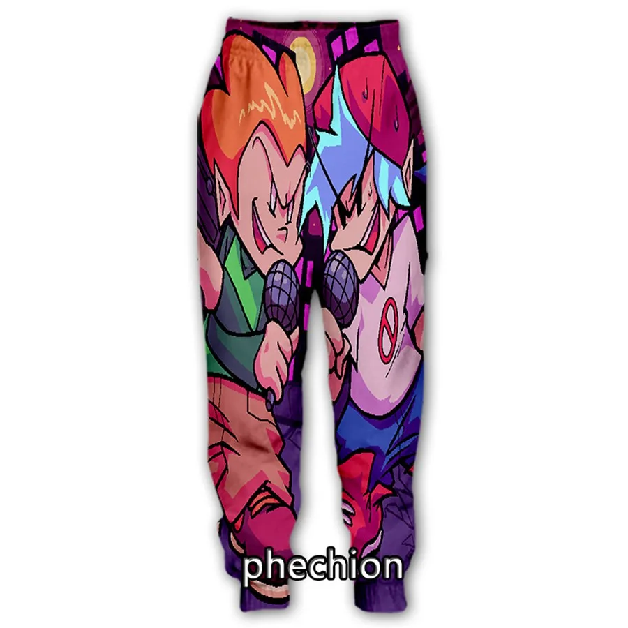 Phechion New Men/Women Game Friday Night Funkin 3D Printed Casual Pants Streetwear Men Loose Sporting Long Trousers K166
Phechion New Men/Women Game Friday Night Funkin 3D Printed Casual Pants Streetwear Men Loose Sporting Long Trousers K166