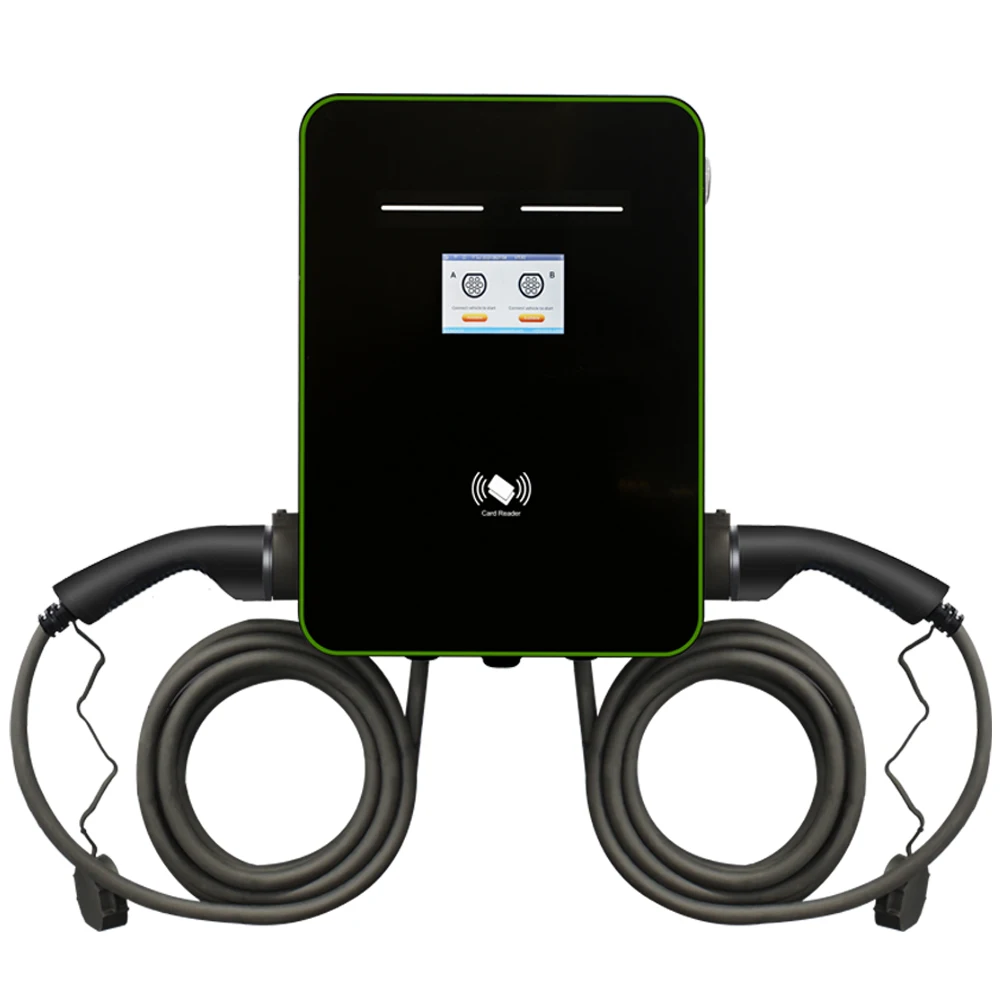 Зарядная станция для электромобилей Wallbox 14KW-22KW-44KW, двойной пистолет, настенный монтаж Type1 Type2 GBT, новая зарядная станция переменного тока для электромобилей
Зарядная станция для электромобилей Wallbox 14KW-22KW-44KW, двойной пистолет, настенный монтаж Type1 Type2 GBT, новая зарядная станция переменного тока для электромобилей