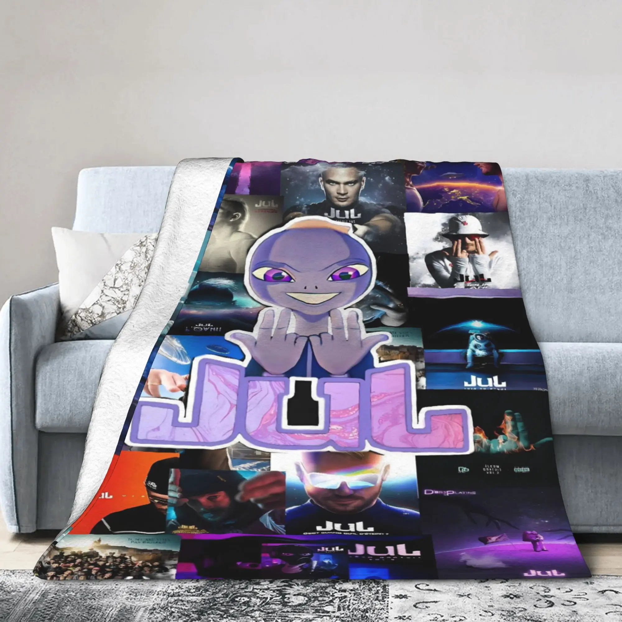 France Rapper Music JUL Blanket Quality Soft Throw Blanket Spring Airplane Travel Home Decor Graphic Bedspread
France Rapper Music JUL Blanket Quality Soft Throw Blanket Spring Airplane Travel Home Decor Graphic Bedspread