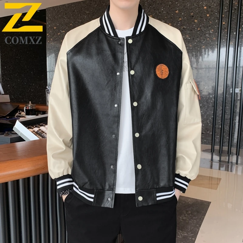 Men Vintage Utility Leather Jacket Spring Autumn Heavyweight Embroidery Color Block Waterproof American Style Windbreaker 2025
Men Vintage Utility Leather Jacket Spring Autumn Heavyweight Embroidery Color Block Waterproof American Style Windbreaker 2025
