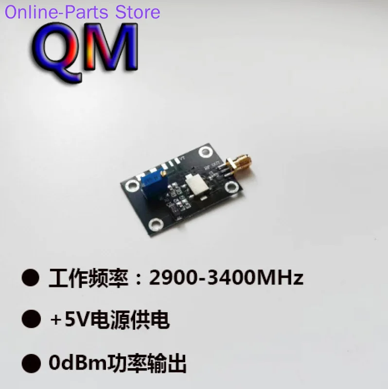 2900-3400MHz Voltage Controlled Oscillator 3.0 3.2G Point Frequency Source RF VCO Broadband Voltage Controlled Oscillator
2900-3400MHz Voltage Controlled Oscillator 3.0 3.2G Point Frequency Source RF VCO Broadband Voltage Controlled Oscillator