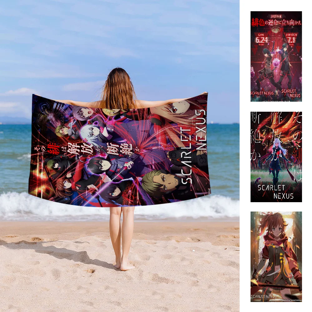 Scarlet Nexus Cartoon Beach Towel Cute Kawaii Room Decor Bath Girls Children Hand Towels For Bathroom Shower
Scarlet Nexus Cartoon Beach Towel Cute Kawaii Room Decor Bath Girls Children Hand Towels For Bathroom Shower