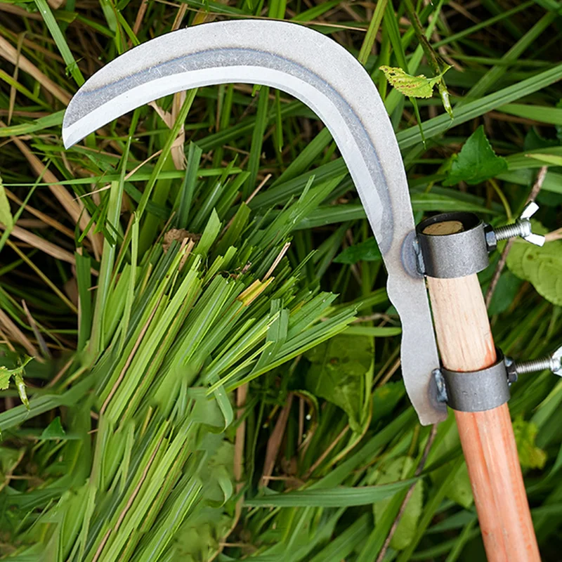 Manganese steel high-altitude pruning scythe, detachable grass-cutting and pruning agricultural manual garden cutting scythe
Manganese steel high-altitude pruning scythe, detachable grass-cutting and pruning agricultural manual garden cutting scythe