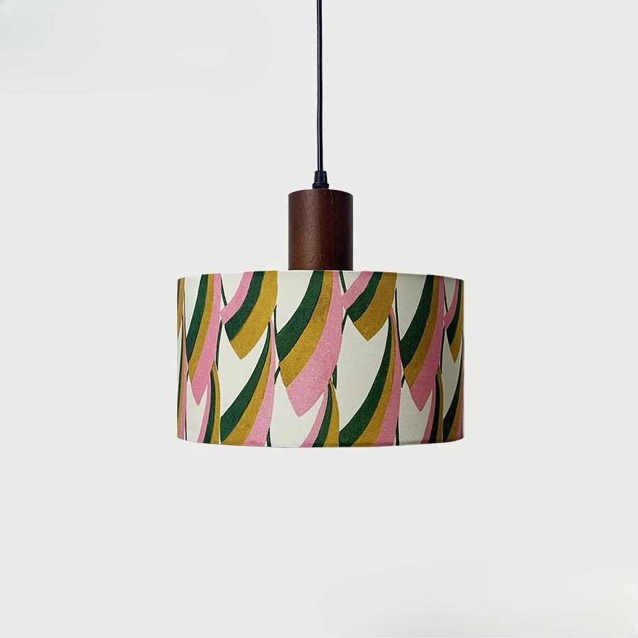 Colorful Fabric Printing Art Pendant Lights LED Restaurant Bedroom Study Designer Creativity Retro Home Decoration Hanging Lamps
Colorful Fabric Printing Art Pendant Lights LED Restaurant Bedroom Study Designer Creativity Retro Home Decoration Hanging Lamps