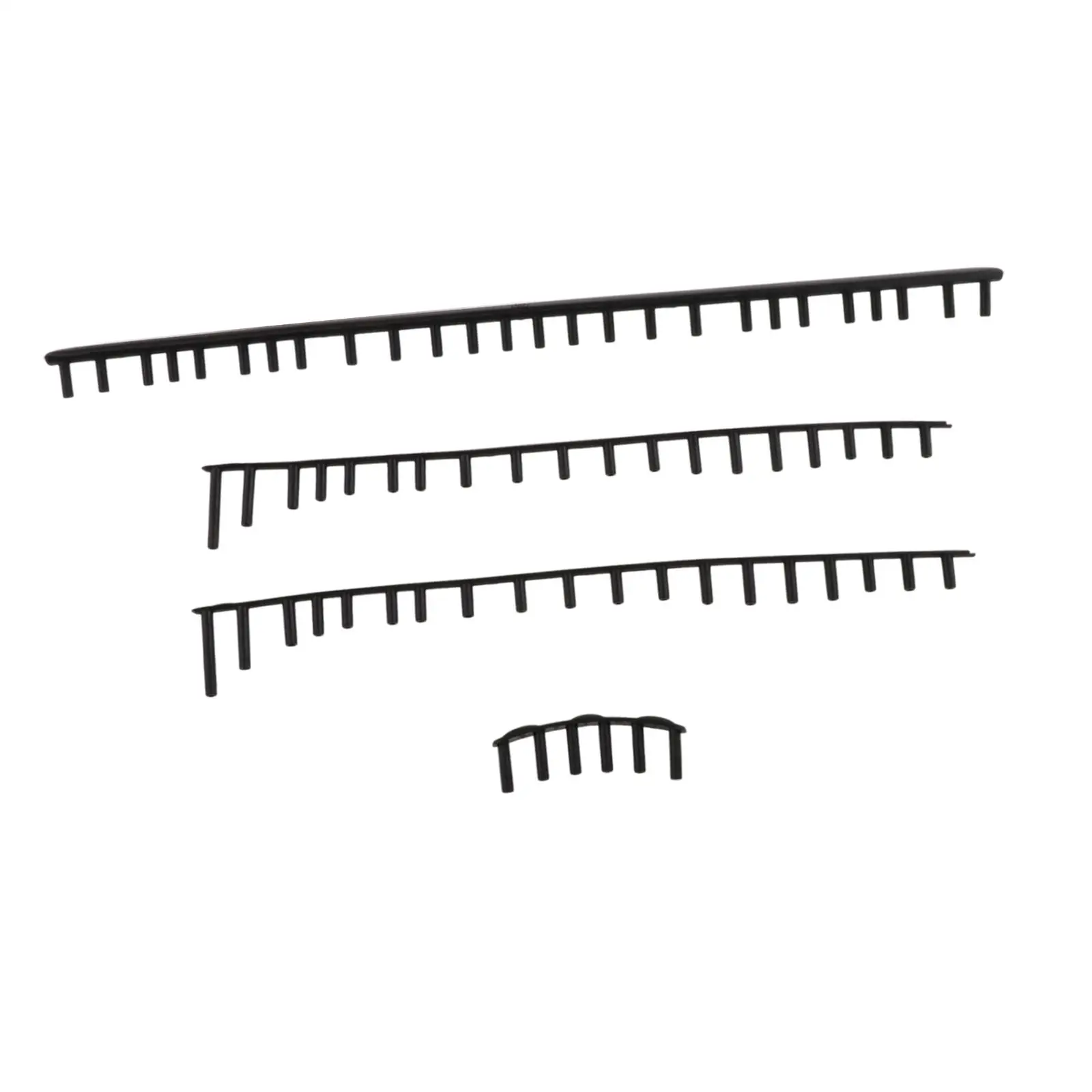 Tennis Racket Grommet Set Racket Maintenance Protection Top and Side Essential Tennis Grommet Strips Replace for Pro 90