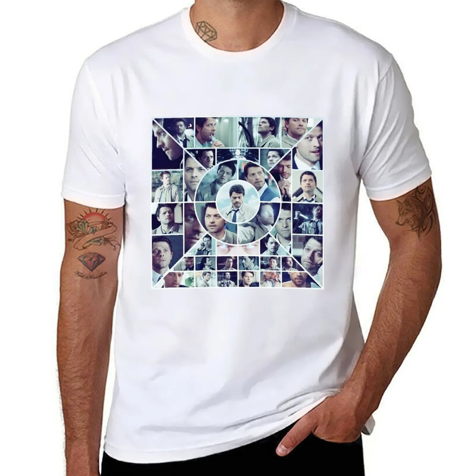 Castiel Collage T-Shirt t shirts for man cotton man t shirt summer T-Shirt
Castiel Collage T-Shirt t shirts for man cotton man t shirt summer T-Shirt