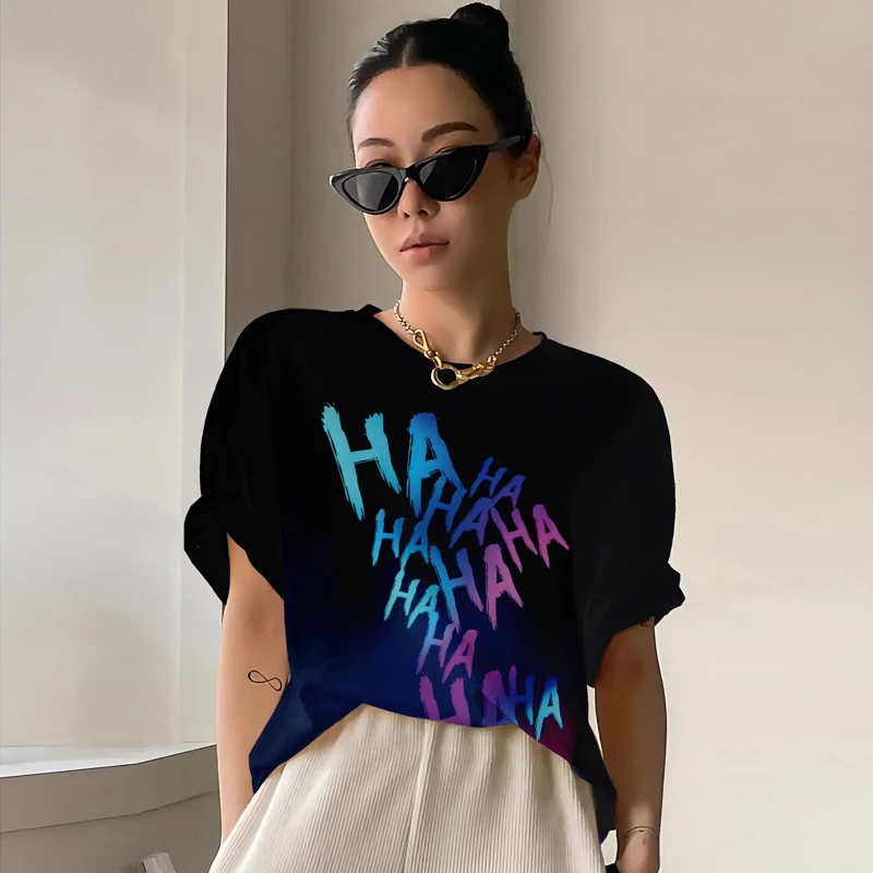 2023 Fashion Summer Women's Oversized T-shirt 3D Letter Print Women's Clothing Classic Fashion Crewneck Short Sleeve Shirt Tops
2023 Fashion Summer Women's Oversized T-shirt 3D Letter Print Women's Clothing Classic Fashion Crewneck Short Sleeve Shirt Tops