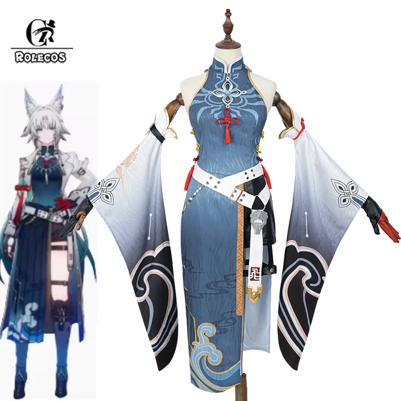 ROLECOS Game Honkai: Star Rail Feixiao Fanart Косплей Костюм Feixiao Fanart Косплей Костюм Хэллоуин Униформа Полный комплект наряд
ROLECOS Game Honkai: Star Rail Feixiao Fanart Косплей Костюм Feixiao Fanart Косплей Костюм Хэллоуин Униформа Полный комплект наряд