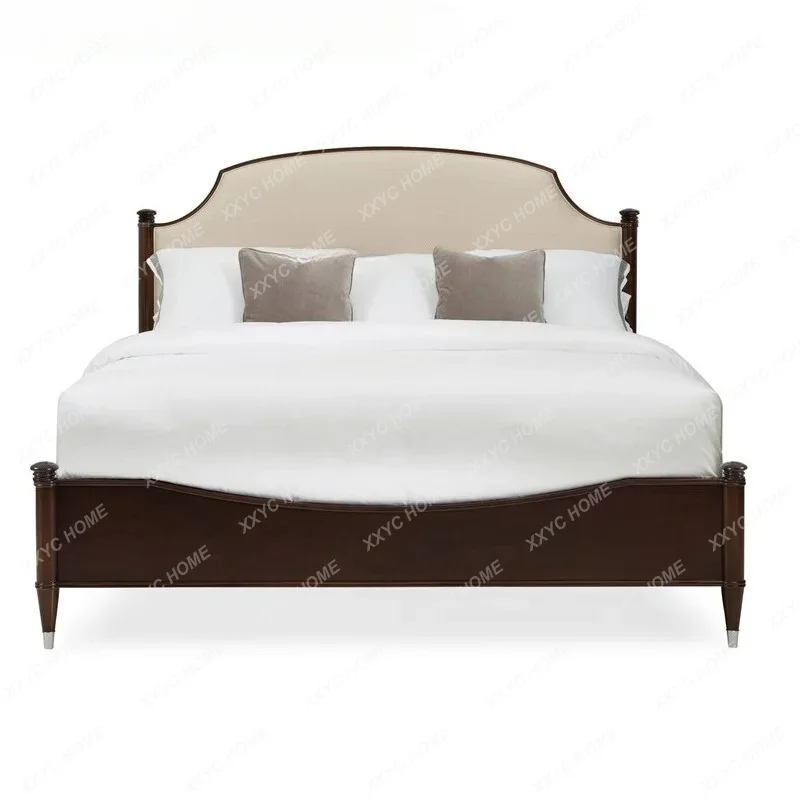 L light luxury solid wood double bed modern simple bedroom furniture
L light luxury solid wood double bed modern simple bedroom furniture