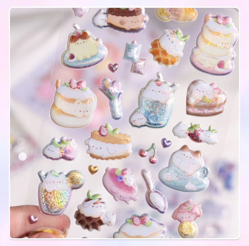 Набор милых 3D-наклеек - Наклейки для скрапбукинга и ведения дневников своими руками - Декоративные элементы для блокнотов, ежедневников и канцелярских товаров
Набор милых 3D-наклеек - Наклейки для скрапбукинга и ведения дневников своими руками - Декоративные элементы для блокнотов, ежедневников и канцелярских товаров