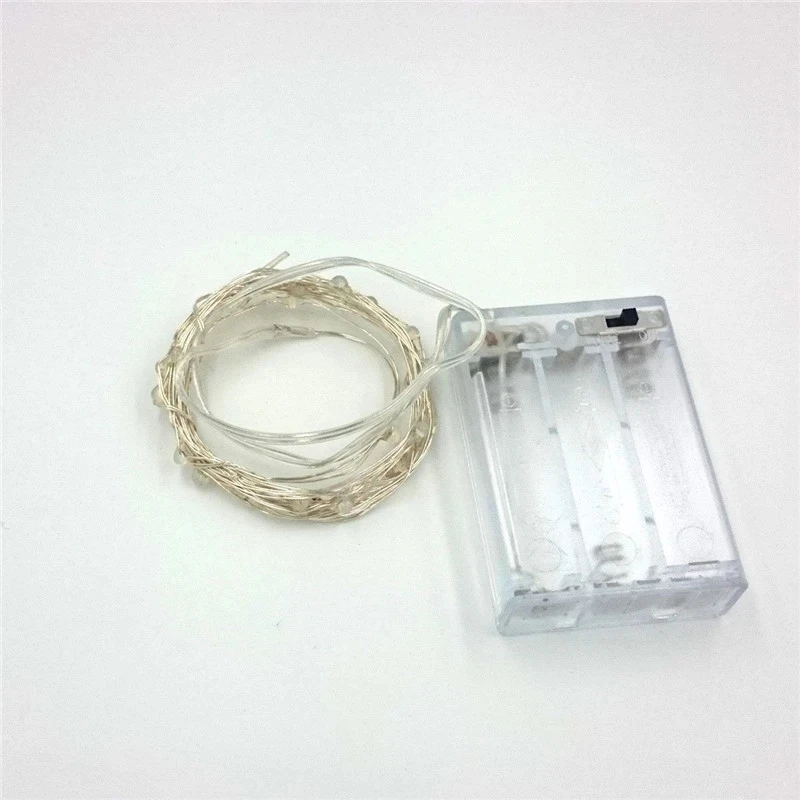 2M 20 3M 30 5M 50 10M 100Leds Fairy Lights AA Battery Powered Silver Led Copper Wire String Light Decorative Fairy Lights
2M 20 3M 30 5M 50 10M 100Leds Fairy Lights AA Battery Powered Silver Led Copper Wire String Light Decorative Fairy Lights