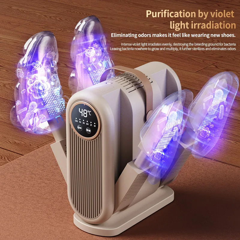Intelligent Portable Foldable Shoe Drying Machine With Constant Temperature Dehumidification For Sports Gear
Intelligent Portable Foldable Shoe Drying Machine With Constant Temperature Dehumidification For Sports Gear