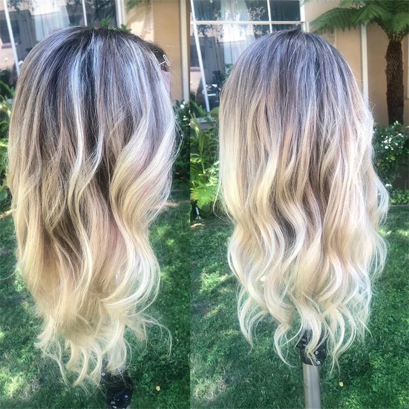 26 Inches Luxury Wavy Synthetic Lace Front Wigs For Women Platinum Ash Blonde Lace Wig Highlights Human Hair Blend Wigs Cosplay
26 Inches Luxury Wavy Synthetic Lace Front Wigs For Women Platinum Ash Blonde Lace Wig Highlights Human Hair Blend Wigs Cosplay