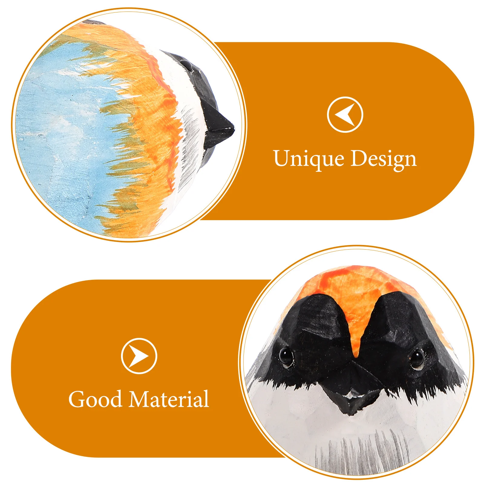 Wooden Bird Miniature Carving Craft Retro Animal Desktop Decor Table Ornament Wood Sculpture Home Office Decoration
Wooden Bird Miniature Carving Craft Retro Animal Desktop Decor Table Ornament Wood Sculpture Home Office Decoration