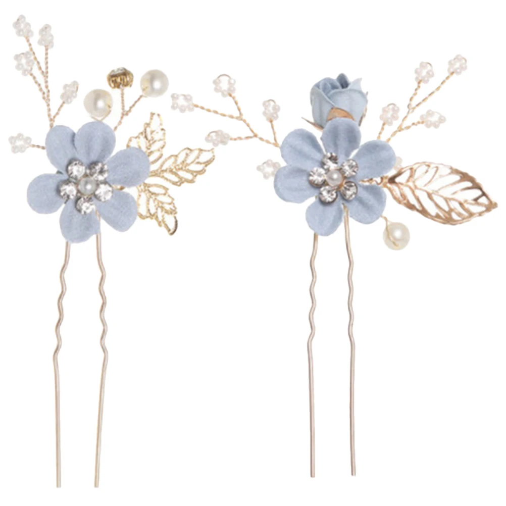 2pcs Wedding Hairpin Sky-blue Cute Accessories for Styling Lightweight Fashion Bridal Headpieces Women Hairpins
2pcs Wedding Hairpin Sky-blue Cute Accessories for Styling Lightweight Fashion Bridal Headpieces Women Hairpins
