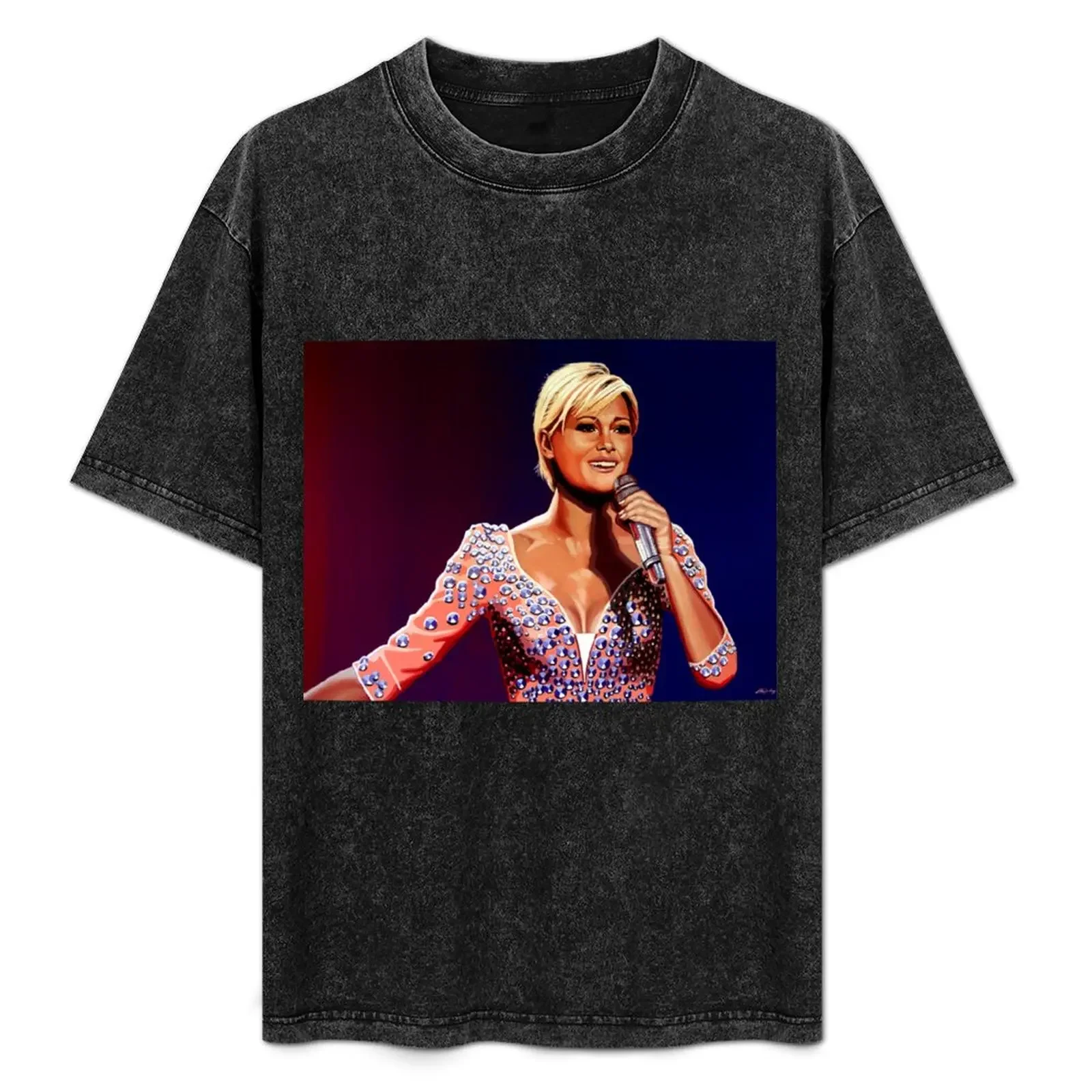 Helene Fischer Painting T-Shirt Retro Style Print Casual Top
Helene Fischer Painting T-Shirt Retro Style Print Casual Top