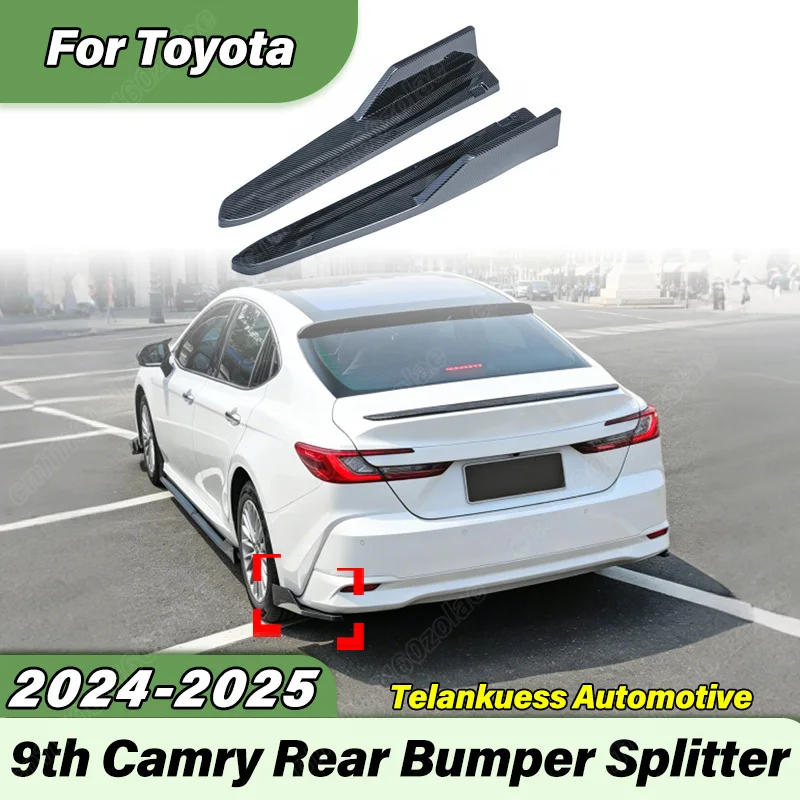 For Toyota Camry 9th LE XLE SE XSE 2024 2025 Car Front Air Knife Sports Racing Front Splitter Canards Body Modification Kit
For Toyota Camry 9th LE XLE SE XSE 2024 2025 Car Front Air Knife Sports Racing Front Splitter Canards Body Modification Kit
