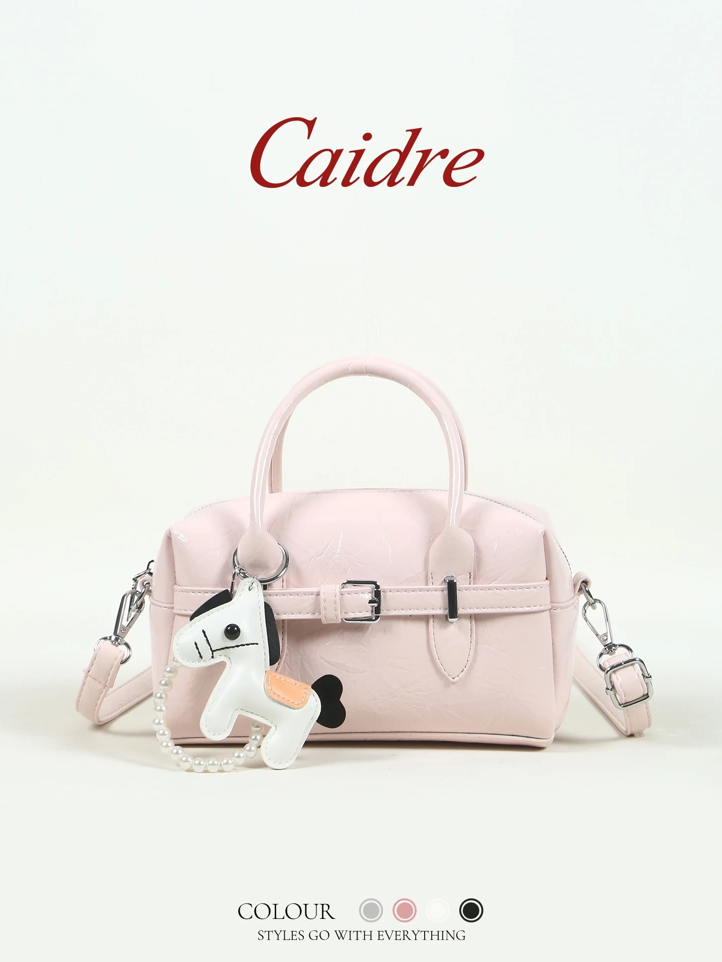 Caidre Commuter Pillow Bag Women's New 2026 Single Shoulder Crossbody Handbag Korean Style Pure Color PU Soft Surface
Caidre Commuter Pillow Bag Women's New 2026 Single Shoulder Crossbody Handbag Korean Style Pure Color PU Soft Surface