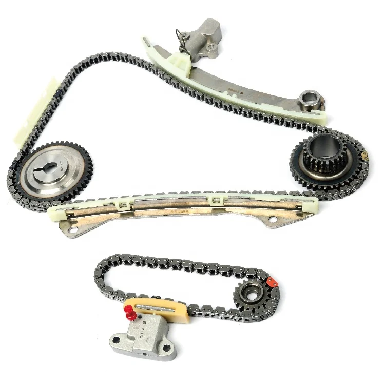 Timing Chain Kit 13085-EN210 13024-ET000 for MR20 MR18 Teana Qashqai X-Trail 2.0L Livina 1.8L
Timing Chain Kit 13085-EN210 13024-ET000 for MR20 MR18 Teana Qashqai X-Trail 2.0L Livina 1.8L
