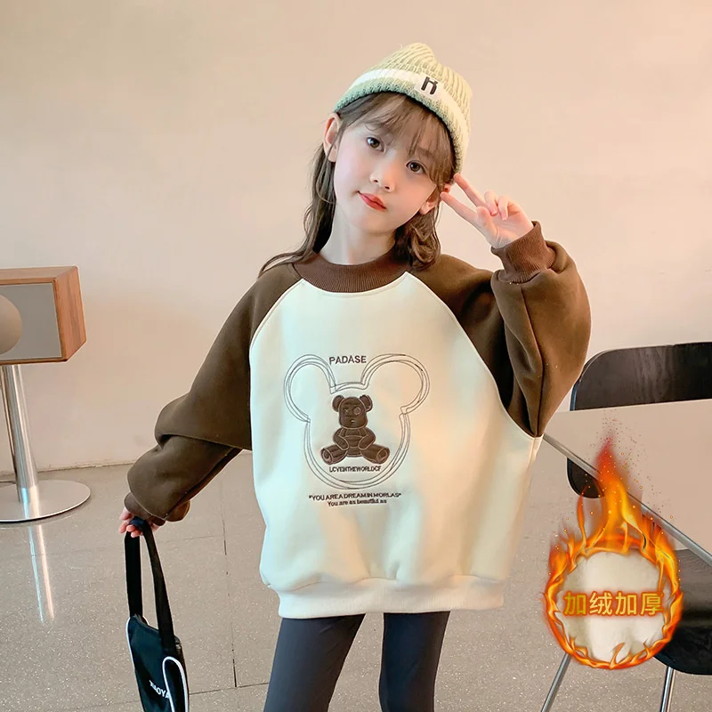 Girls Hoodies Sweatshirts Cotton Tops Overcoat 2023 Sweet Spring Autumn Windproof Kids Long Sleeve Children's Clothing
Girls Hoodies Sweatshirts Cotton Tops Overcoat 2023 Sweet Spring Autumn Windproof Kids Long Sleeve Children's Clothing