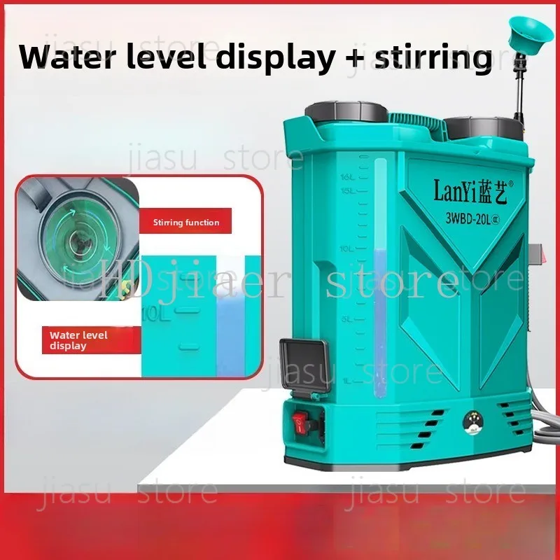 High-Pressure Agricultural Electric Sprayer - Lithium Battery Backpack Smart Pesticide Spraying Machine
High-Pressure Agricultural Electric Sprayer - Lithium Battery Backpack Smart Pesticide Spraying Machine