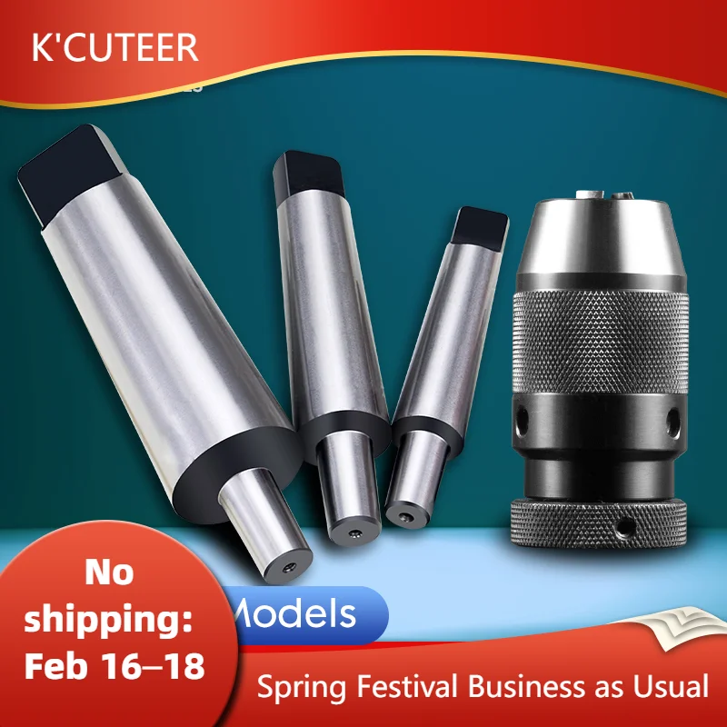 MT2/MT3/MT4 Automatic Drill Card Kit 1-13mm/1-16mm Taper Shank Reducing Drill Sleeve Impact Drill Adapter Head CNC Drill Holder
MT2/MT3/MT4 Automatic Drill Card Kit 1-13mm/1-16mm Taper Shank Reducing Drill Sleeve Impact Drill Adapter Head CNC Drill Holder