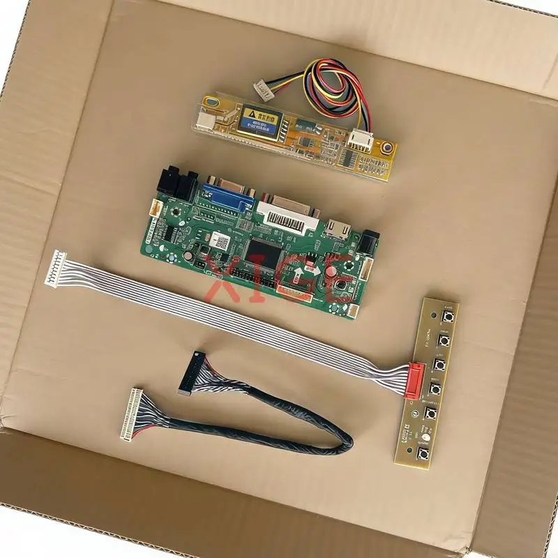 Matrix Controller Drive Board Fit LTD154EX0 QD15TL07 LQ154K1LB LQ154K1LA 1280x800 1CCFL 1280*800 LVDS-30Pin HDMI+DVI+VGA DIY Kit
Matrix Controller Drive Board Fit LTD154EX0 QD15TL07 LQ154K1LB LQ154K1LA 1280x800 1CCFL 1280*800 LVDS-30Pin HDMI+DVI+VGA DIY Kit