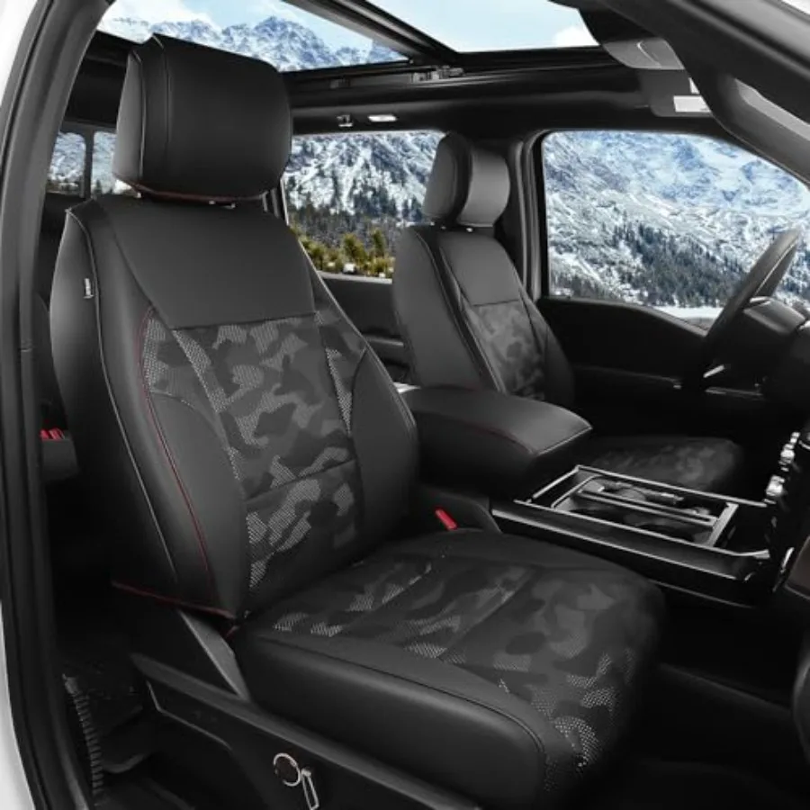 Чехлы для сидений Ford F-150 2015-2025, 2020, 2021, 2022, 2023, 2024, 2026 годов выпуска. Аксессуары для Ford F-150.
Чехлы для сидений Ford F-150 2015-2025, 2020, 2021, 2022, 2023, 2024, 2026 годов выпуска. Аксессуары для Ford F-150.
