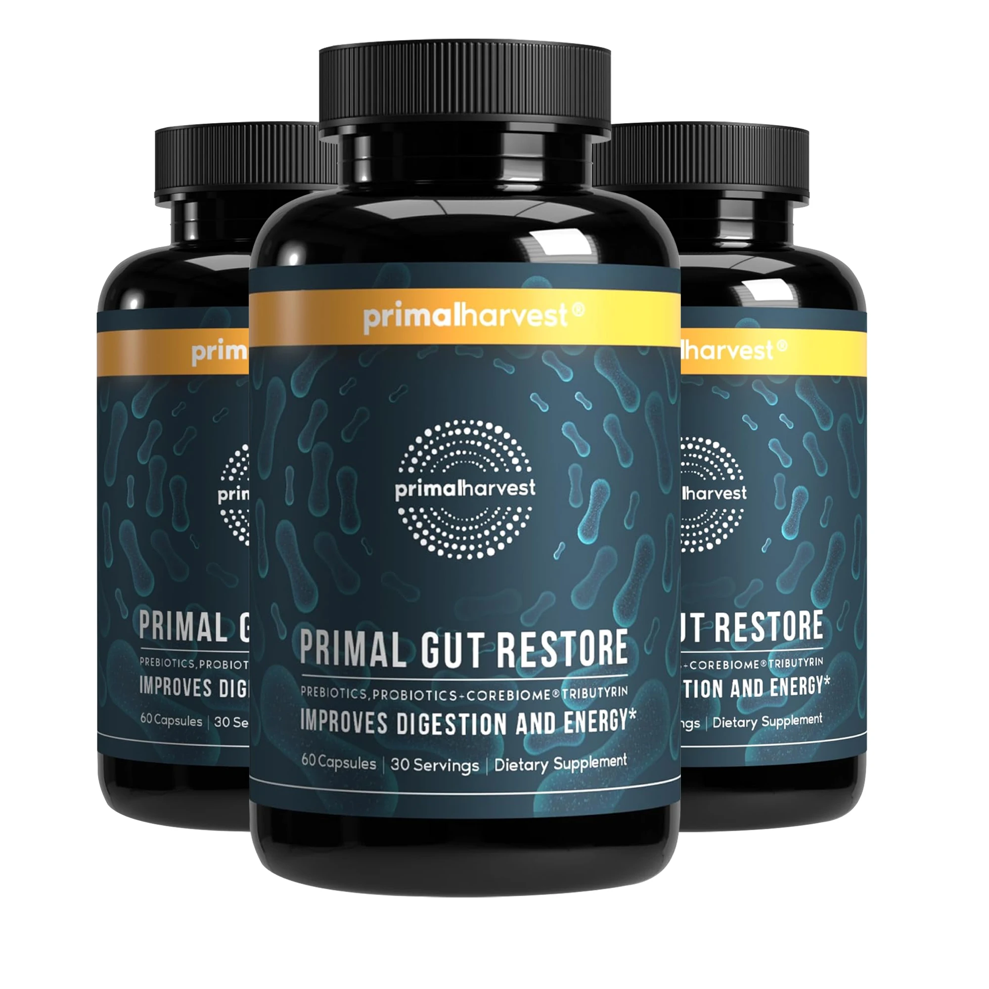 Primal Gut Restore - Promotes Digestion, Cleanses The Colon, and Enhances Immunity
Primal Gut Restore - Promotes Digestion, Cleanses The Colon, and Enhances Immunity