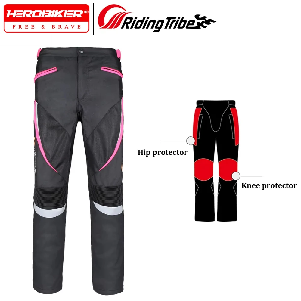 RidingTribe Women's Motorcycle Pants Slim Fit Breathable Summer Waterproof Anti-drop Motorcycle Pants Reflective Trousers
RidingTribe Women's Motorcycle Pants Slim Fit Breathable Summer Waterproof Anti-drop Motorcycle Pants Reflective Trousers