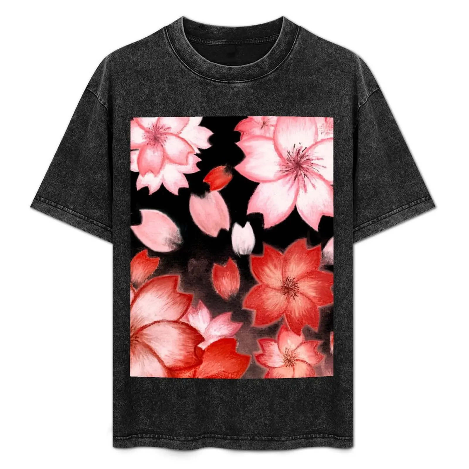 Cherry Blossoms. T-Shirt Casual Simple Design Short Sleeve Shirt
Cherry Blossoms. T-Shirt Casual Simple Design Short Sleeve Shirt