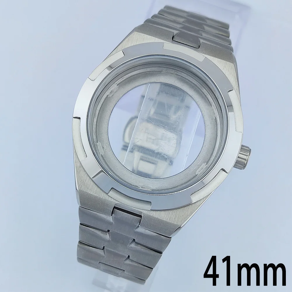 41mm Case Miyota 8215 Case Stainless Steel Sapphire Glass Waterproof Case Men's Watch Parts Fit Miyota 8215 DG 2813 movement
41mm Case Miyota 8215 Case Stainless Steel Sapphire Glass Waterproof Case Men's Watch Parts Fit Miyota 8215 DG 2813 movement