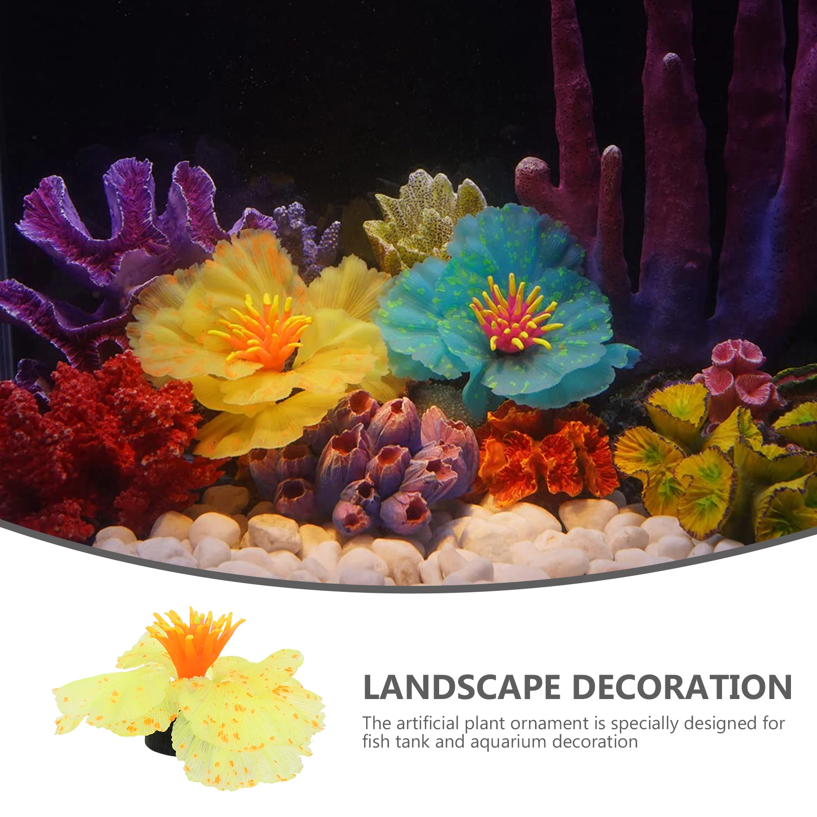 Water Plants and Flower Decorations Aquarium Ornaments Fish Tank Aquatic Landscaping Hammock
Water Plants and Flower Decorations Aquarium Ornaments Fish Tank Aquatic Landscaping Hammock