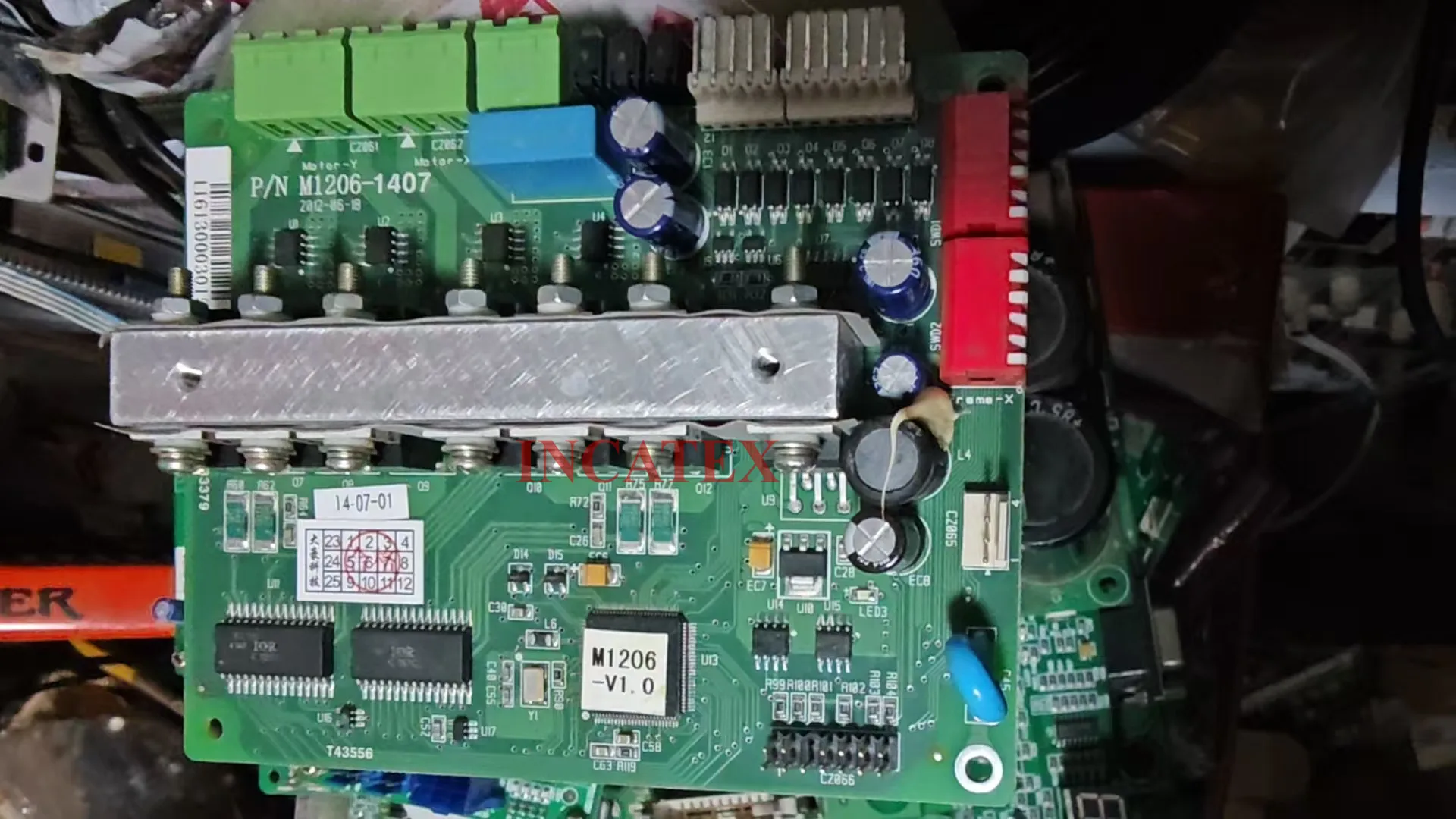 Good Quality Chinese Embroidery Machine Spare Parts Original New Dahao Electronic Board Card M1206
Good Quality Chinese Embroidery Machine Spare Parts Original New Dahao Electronic Board Card M1206
