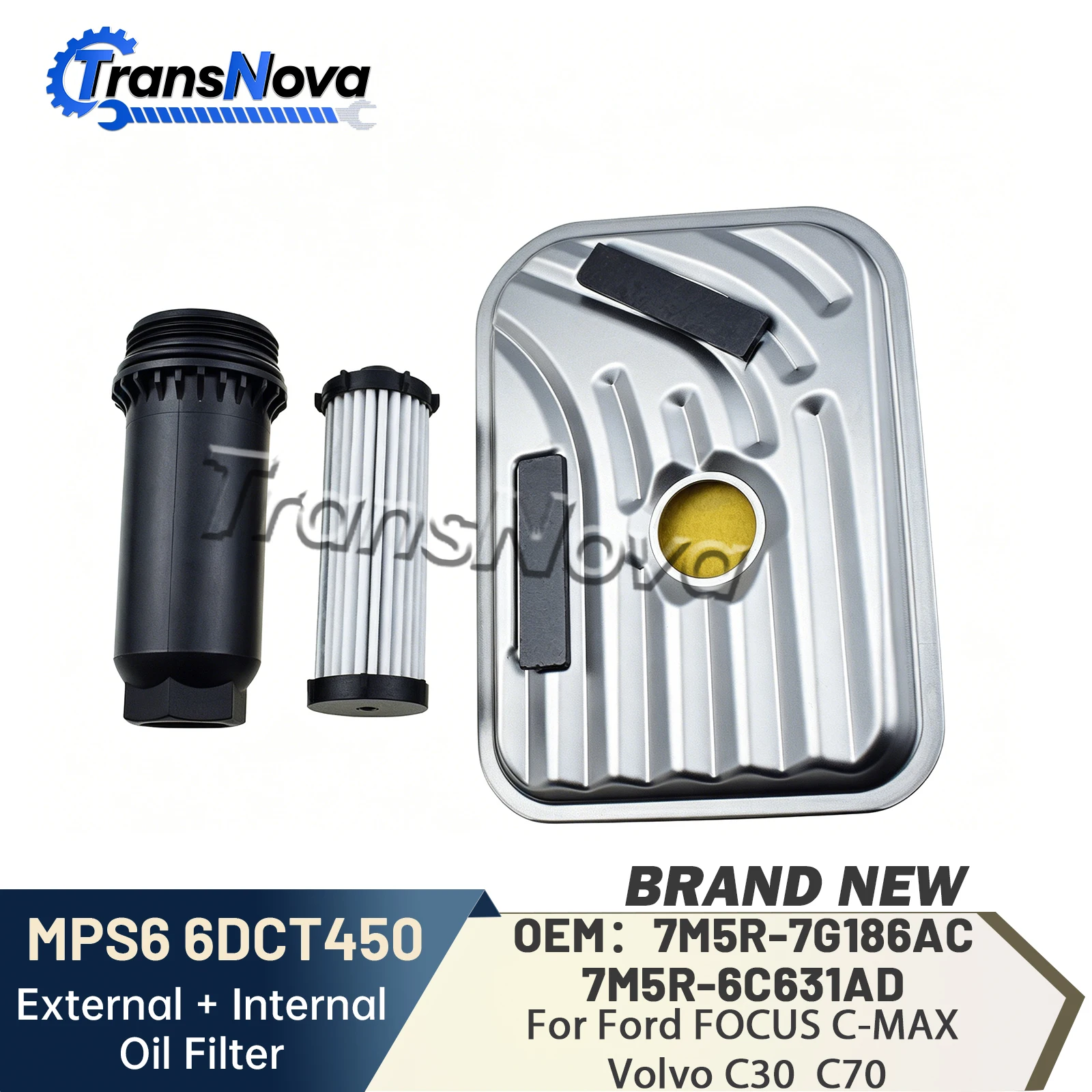 TransNova MPS6 6DCT450 Gearbox Automobiles Transmission Oil Filter Kit For Ford FOCUS Volvo Car Accessories
TransNova MPS6 6DCT450 Gearbox Automobiles Transmission Oil Filter Kit For Ford FOCUS Volvo Car Accessories