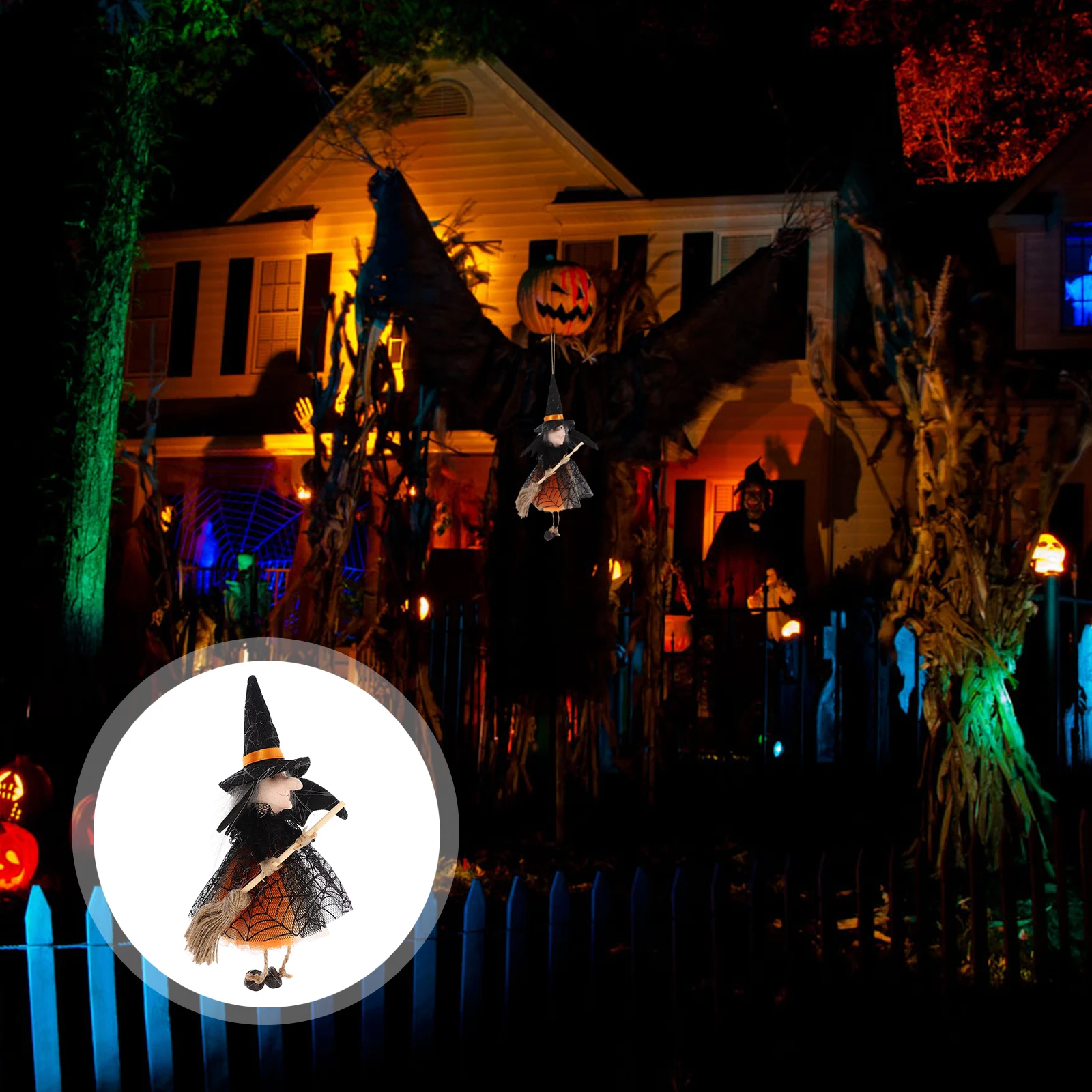 Halloween Hanging Witch Decorative Festival Ornament Wear Resistant Household Accessory Prank Gift For Party Home Office Cafe
Halloween Hanging Witch Decorative Festival Ornament Wear Resistant Household Accessory Prank Gift For Party Home Office Cafe