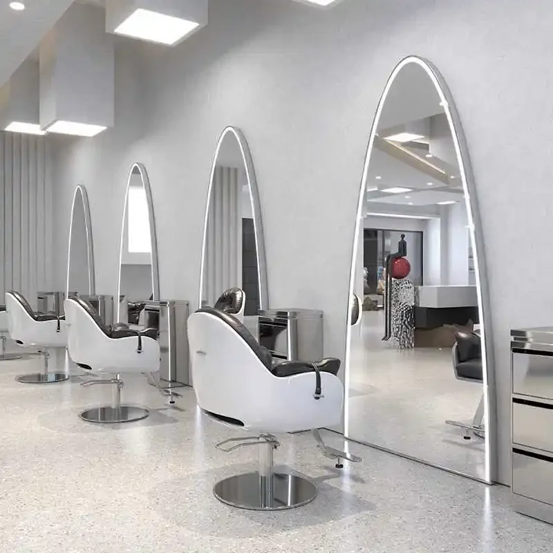 LMM hair cutting mirror simple single-sided double-sided full-body floor mirror hair salon
LMM hair cutting mirror simple single-sided double-sided full-body floor mirror hair salon