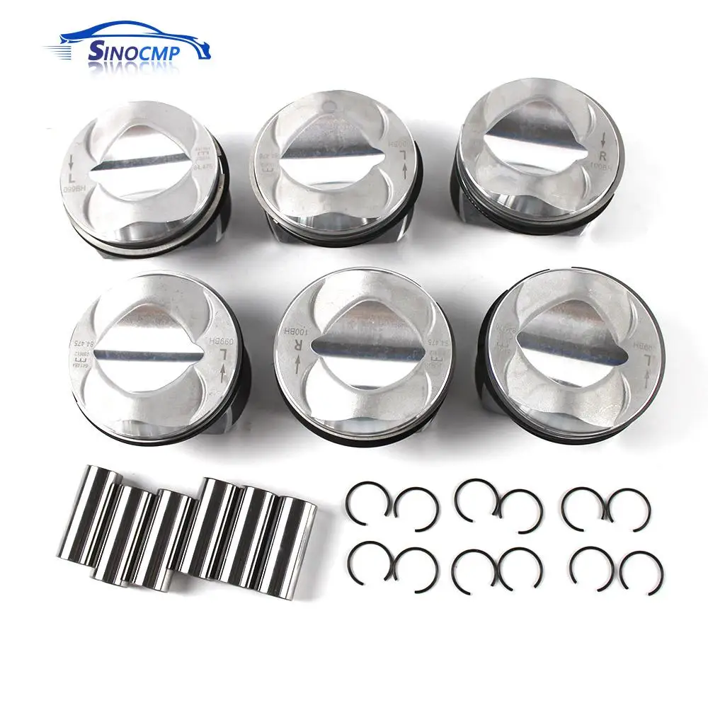 Комплект поршней и колец сΦ84.5 мм STD Mahle 06E107065CF 06E107066CF 06E198151F для Audi A6 A7 A8 2.8 FSI V6 BDX CCDA CCEA
Комплект поршней и колец сΦ84.5 мм STD Mahle 06E107065CF 06E107066CF 06E198151F для Audi A6 A7 A8 2.8 FSI V6 BDX CCDA CCEA