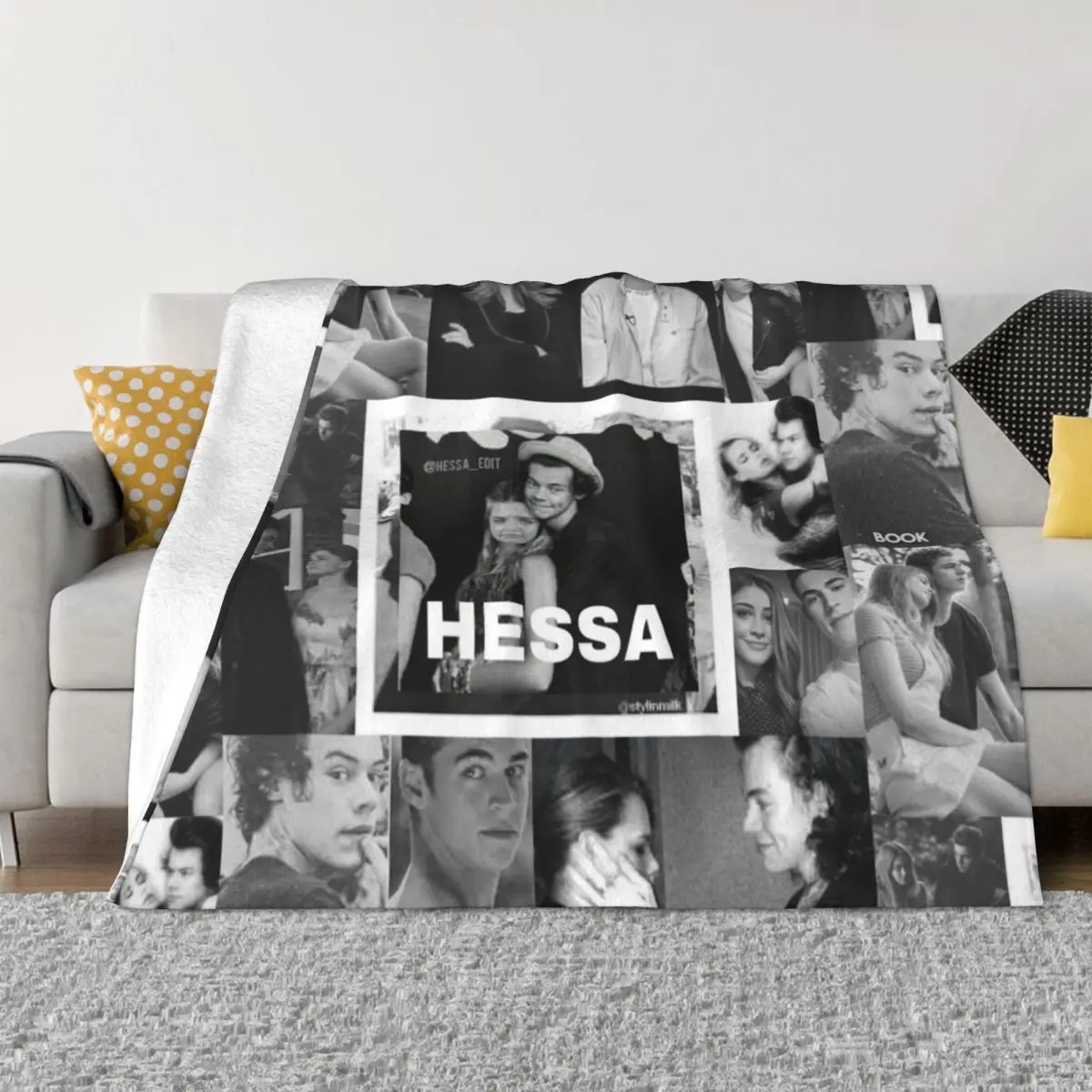 Hessa Throw Blanket Bed Fashionable Blanket Picnic Blanket Soft Plush Plaid Soft Bed Blankets
Hessa Throw Blanket Bed Fashionable Blanket Picnic Blanket Soft Plush Plaid Soft Bed Blankets