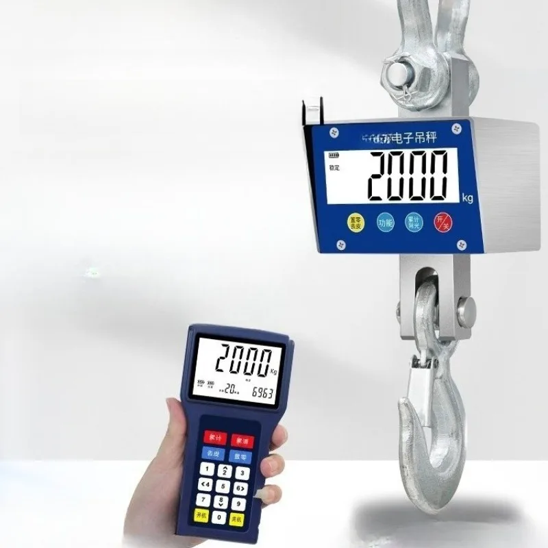 Electronic OCS-1T Hook Scale 500kg Hook Scale Wireless Lightweight Waterproof Hook Scale 3 Tons
Electronic OCS-1T Hook Scale 500kg Hook Scale Wireless Lightweight Waterproof Hook Scale 3 Tons