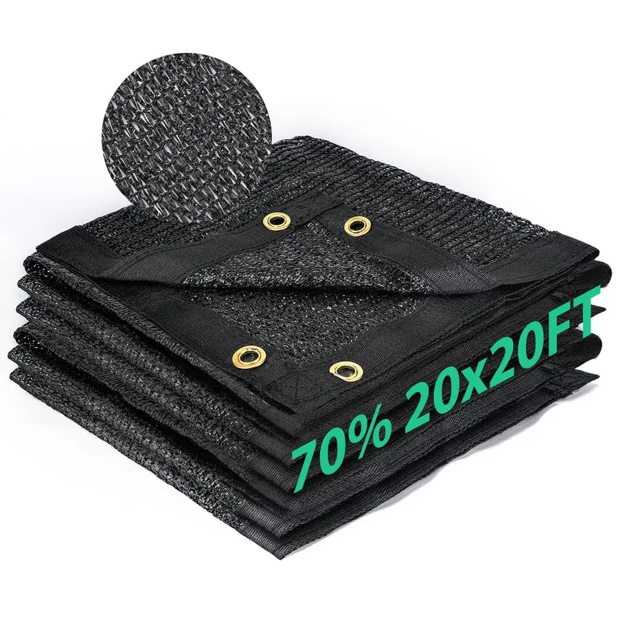 70 Shade Cloth 20x20 ft, Breathable HDPE Mesh Sun Shade Tarp for Garden amp Greenhouse, UV Resistant Outdoor Shade Fabric with C
70 Shade Cloth 20x20 ft, Breathable HDPE Mesh Sun Shade Tarp for Garden amp Greenhouse, UV Resistant Outdoor Shade Fabric with C