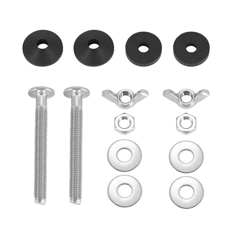 2 Pack Toilet Tank To Bowl Bolt Kits Cistern Bolts Kit,Stainless Steel Toilet Pan Fixing Fitting With Double Gaskets
2 Pack Toilet Tank To Bowl Bolt Kits Cistern Bolts Kit,Stainless Steel Toilet Pan Fixing Fitting With Double Gaskets