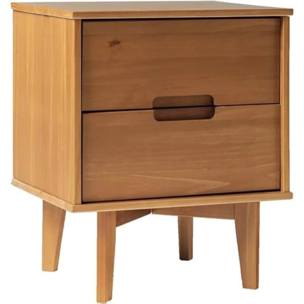 Mid Century Modern Wood Nightstand with Drawer and Shelf, Bedroom Storage Side Table
Mid Century Modern Wood Nightstand with Drawer and Shelf, Bedroom Storage Side Table