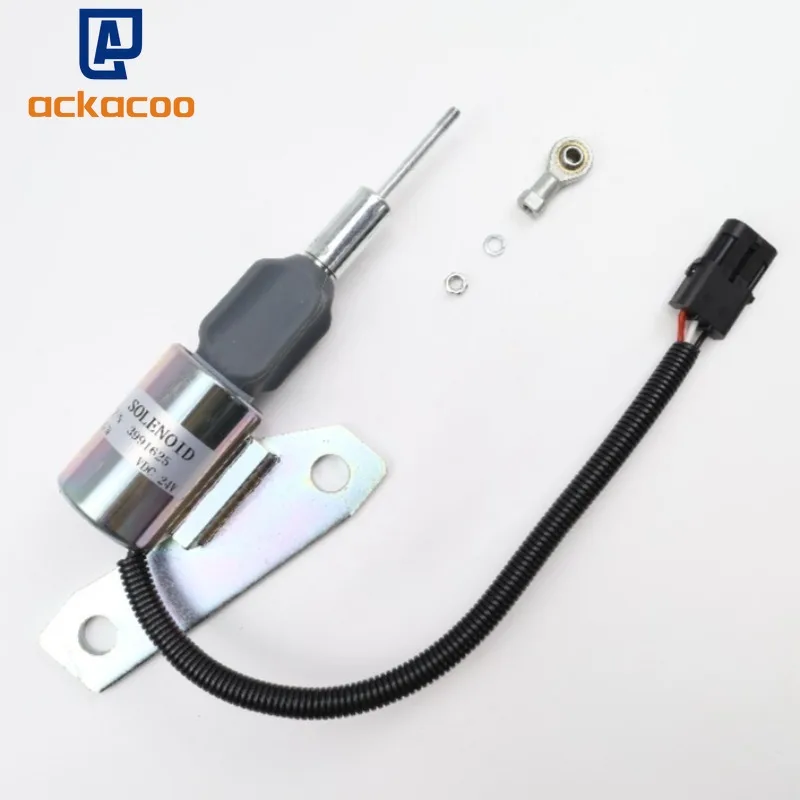 SA-4959-24 5267132 3991625 3358076 24V Fuel Shut Off Solenoid for Hyundai R200-5 R225-7 R335-7 Excavator Cummins 6BT 5.9L Engine
SA-4959-24 5267132 3991625 3358076 24V Fuel Shut Off Solenoid for Hyundai R200-5 R225-7 R335-7 Excavator Cummins 6BT 5.9L Engine