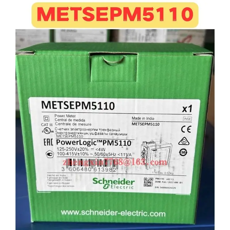 METSEPM5110 Совершенно новый оригинальный прибор для измерения параметров электрической мощности METSEPM5110
METSEPM5110 Совершенно новый оригинальный прибор для измерения параметров электрической мощности METSEPM5110