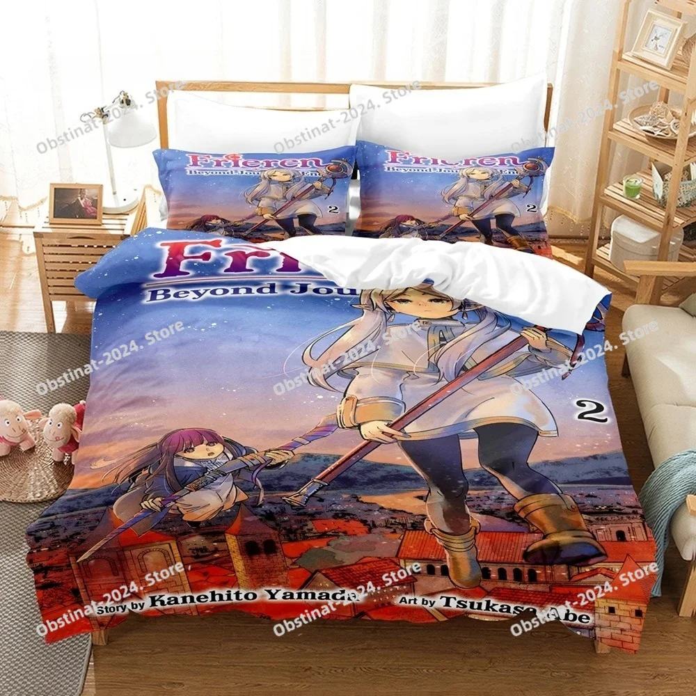 Frieren Beyond Journeys End Bedding Set Single Twin Full Queen King Size Bed Set Kids Bedroom Duvetcover Sets bed sheets set
Frieren Beyond Journeys End Bedding Set Single Twin Full Queen King Size Bed Set Kids Bedroom Duvetcover Sets bed sheets set